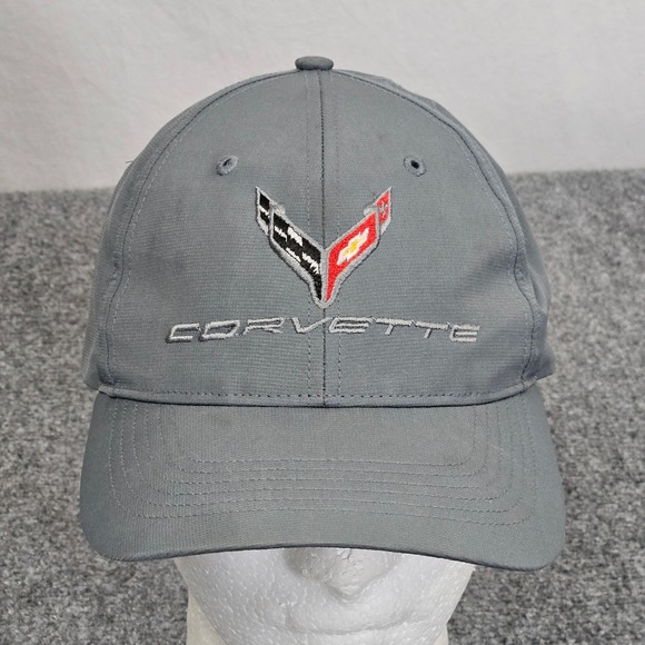 Richardson Other - Richardson Corvette Performance Hat‎ Gray Embroidered Logo Adjustable Racing